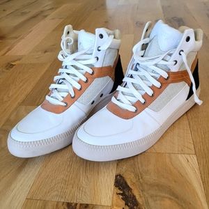 Mens Diesel Spaark Mid High Top Sneakers Size 12
